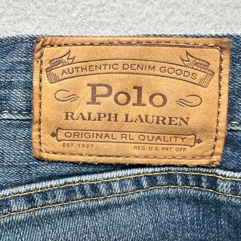 Polo Ralph Lauren Jeans Mens 31/30 Blue Stratford Sustentable Straight Leg Denim